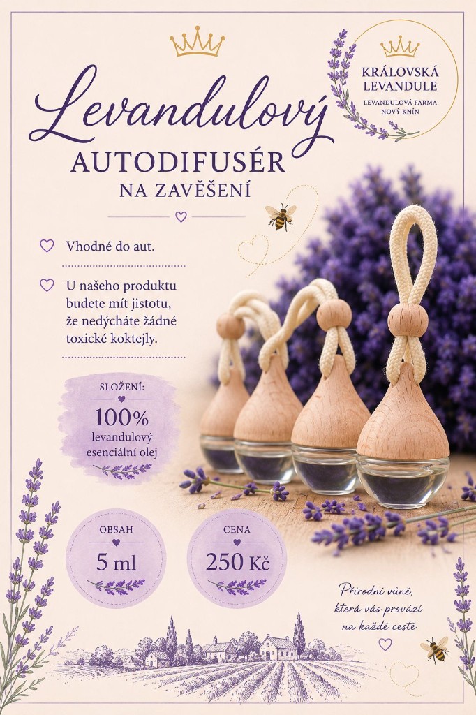 Autodifuzér, 250 Kč